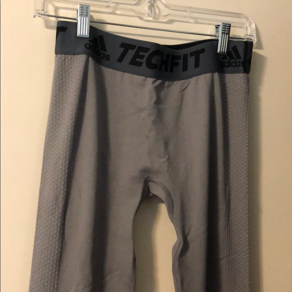grey adidas leggings